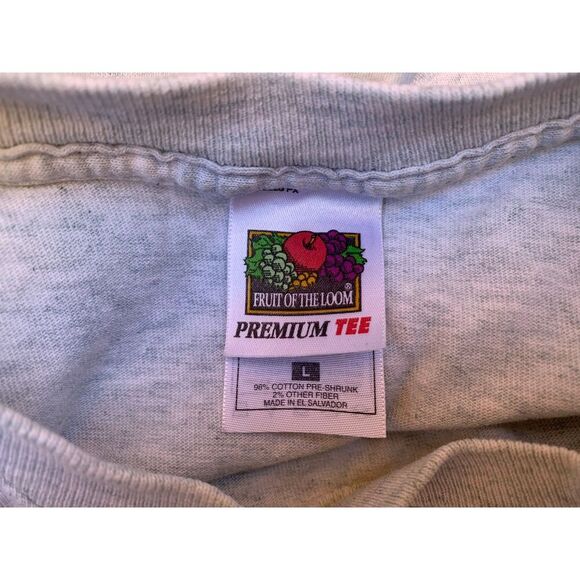 Vintage Chicago Skyline Gray Short Sleeve T Shirt Large - Picture 4 of 5